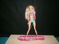 Barbie Meerjungfrau Merliah 2in1 Puppe 2011 Mattel Surfbrett Sommer Strand Meer