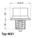 BorgWarner (Wahler) Thermostat Kühlmittel 4621.80D für BMW 3er E36 E46 Z3 Z4 E85