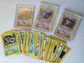 WOTC Pokemon TCG Karten Auswahl Fossil Deutsch Basis 1st First Edition Holo