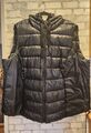 Esprit Curvy Weste mit abnehmbarer Kapuze schwarz Gr. XXL / 52 -Neu Ohne Etikett