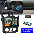 Für VW Beetle 2001-2010 DAB+ 9" Autoradio 2+32G Android 13 Carplay GPS Nav FM BT