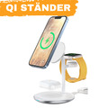 Wireless Ladegerät 3in1 Ladestation Für Apple Watch Air Pods iPhone 15/14 Series