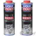 2x 1L LIQUI MOLY PRO LINE SUPER DIESEL ADDITIV ZUSATZ REINIGER KRAFTSTOFF MOTOR