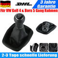 Schaltsack + Schaltknauf + Rahmen passend für VW Golf 4 IV VW Bora (23mm) NEU