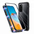 Magnet Bumper für Huawei P40 P30 P20 Pro Lite Schutz Hülle Glas Handy Case Cover