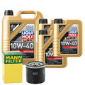 Motoröl 10W40 LIQUI MOLY Leichtlauf 8L +MANN Ölfilter