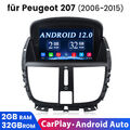 Für Peugeot 207 2006-2015 Android 12.0 7 Zoll Autoradio GPS Navigation carplay