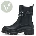 Tamaris Stiefelette 1-25444-41 001 Boots Vegan black schwarz mit Touch-it