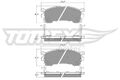 TOMEX Brakes Bremsbelagsatz, Scheibenbremse TX 11-02 für FORD USA MAZDA