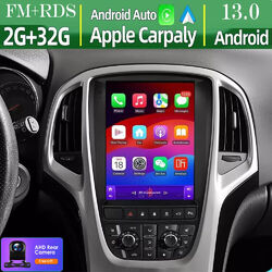 DAB+ Android 13 Autoradio Carplay GPS NAV RDS Kam Für Opel Astra J Buick Excelle