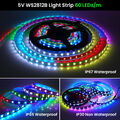 RGB LED Streifen Strip WS2812B/WS2812 Leiste Licht 5050 SMD Adressierbar 1M-5M