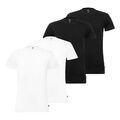 2er 4er Pack Levi's Herren Shirts kurzarm Crew Neck T-Shirts Stretch Cotton