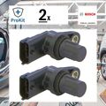 2x ORIGINAL® Bosch Sensor, Nockenwellenposition für Opel Corsa D Corsa C