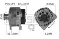 MESSMER Lichtmaschine Generator 125A 14V für Opel Movano Pritsche/Fahrgestell