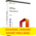 Microsoft Office 2021 Standard - MS - KEIN ABO - Key per E-Mail Versand WINDOWS