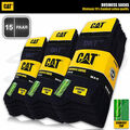 15 Paar CAT® CATERPILLAR BUSINESS SOCKEN Feine Herrensocken ohne Gummi Strümpfe