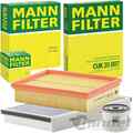 MANN-FILTER INSPEKTIONSPAKET FILTERSET passend für FORD C-MAX 2 TRANSIT CONNECT