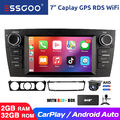 Für BMW 3er E90 E91 E92 E93 Android 13 CarPlay DAB+ Autoradio GPS NAV 2+32G KAM