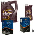 KRAFT Inspektionspaket 6 L MANNOL Energy Combi LL 5W-30 für Mercedes B-Klasse