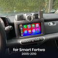 Android 13 Carplay Autoradio GPS Navi WiFi Für Benz Smart Fortwo 451 2005-2010