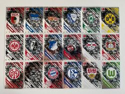 Topps Match Attax Bundesliga 2022/2023 Alle 18 Club Logo Karten Komplett 22/23