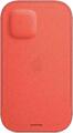 Original Apple iPhone 12 PRO MAX Leder Hülle Case MagSafe MHYF3ZM/A in Pink OVP