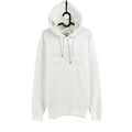 GANT Herren weiß tonal Archiv Schild Hoodie Pullover Pullover Pullover Pullover Größe M