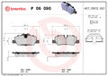 BREMBO P 06 090 Bremsbelagsatz, Scheibenbremse für MINI