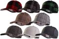 FLEXFIT ORIGINAL BASEBALL CAP Plaid Tartan Glen Check Karomuster Melange Kappe