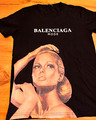 Balenciaga Damen T-Shirt schwarz , EU Gr. 40 