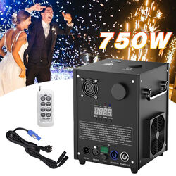 2x 750W Cold Spark Machine mit Flight Case DMX Sparkular DJ Funkenmaschine Show