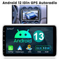 10" Android 13 DAB Autoradio GPS Navi 1 DIN WIFI 360° Drehbar Bildschirm carplay