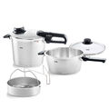 FISSLER Schnellkochtopf Duo-Set VITAVIT PREMIUM 6 Liter + 3,5 Liter