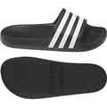 Adidas Adilette Aqua Slide schwarz black weiß Schlappe Badelatschen Sauna