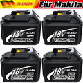 4X 18V 12,0Ah 9,0Ah 6,0Ah Für Makita Akku BL1860B 197422-4 BL1850 BL1830 BL1890