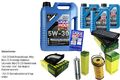 INSPEKTIONSKIT FILTER LIQUI MOLY ÖL 8L 5W-30 für BMW X5 E70 xDrive30d xDrive40d