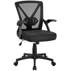 Bürostuhl ergonomisch Schreibtischstuhl Drehstuhl Computerstuhl Chefsessel Chairklappbaren Armlehnen/Kopfstützenarme Lendenwirbelstütze