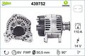 VALEO LICHTMASCHINE GENERATOR 110A passend für VW AMAROK CALIFORNIA CRAFTER EOS