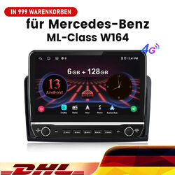 Android 13 Autoradio GPS Navi RDS WIFI Für Mercedes Benz ML/GL Klasse W164 X164