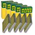 5x MANN-FILTER FP 1919 INNENRAUMFILTER ALLERGIKER-AKTIVKOHLEFILTER 5-STÜCK!