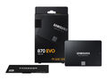 2,5" 4TB Samsung SSD 870 EVO SATA Solid State Disk 600MB / 560MB PC Notebook