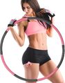 8 Teile Hula Hoop Fitness Reifen Erwachsene Bauchtrainer Gewicht Fitnesstraining