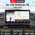 128GB Für VW T5 Multivan Autoradio GPS Bluetooth Navi Android13 RDS WIFI 4G DAB+