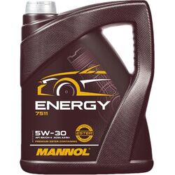 5 LITER MANNOL ENERGY 5W-30 502.00 505.00 229.3 WSS-M2C913-B ACEA A3/B3 5W30