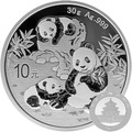 Panda 2025 China Silbermünze 30g Silber 999 Ag 10 Yuan