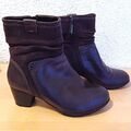 Medicus Stiefelette GR 36 3 ½ 3,5 Boots Weite G dunkelgrau anthrazit Blockabsatz