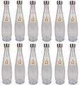 12x Glasflasche 1L mit Schraubdeckel Flasche Schraubverschluss Saft Most Flasche