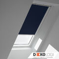 Velux Verdunklungs-Rollo für GGU, GHU, GPU, GTU 1100 Dunkelblau / Standard