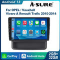 Android 13 2+32G Autoradio Für Opel Vivaro A Renault Trafic 2010-2014 GPS NAVI