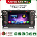 8 Kern Android 13 Autoradio für TOYOTA AURIS Navi DAB+Carplay Bluetooth 5.0 SWC